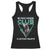 Funny Knee Replacement Surgery Racerback Tank Top Bionic Knee Club Custom Parts TS02 Black Print Your Wear