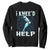 Funny Knee Replacement Surgery Sweatshirt I Knee'd Help Bones Injury Recovery TS02 Black Print Your Wear