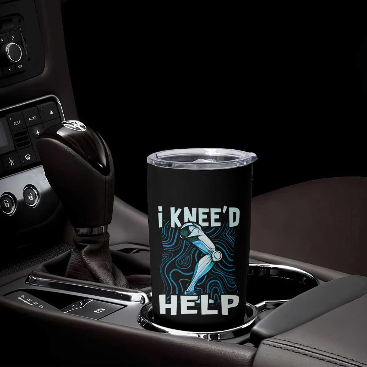 Funny Knee Replacement Surgery Tumbler Cup I Knee'd Help Bones Injury Recovery TS02 Print Your Wear