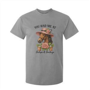 Funny Ky Derby Horse Racing T Shirt For Kid You Had Me At Juleps and Jockeys TS02 Sport Gray Print Your Wear