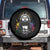 Funny LGBT Gay Pride Jesus Rainbow Flag Christian Spare Tire Cover TS11 No hole Black Print Your Wear