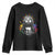 Funny LGBT Gay Pride Jesus Rainbow Flag Christian Youth Sweatshirt TS11 Black Print Your Wear