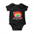 Funny LGBT The Ally Cats Baby Onesie Pride Month Rainbow Cat TS11 Black Print Your Wear