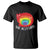 Funny LGBT The Ally Cats T Shirt Pride Month Rainbow Cat TS11 Black Print Your Wear
