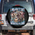 Funny LGBT Trans Pride Spare Tire Cover I Reject My Mortal Flesh Transgender Racoon Bootleg TS10 No hole Black Print Your Wear