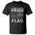 Funny LGBTQ This Is My Pride Flag T Shirt Rainbow American Flag TS11 Black Print Your Wear