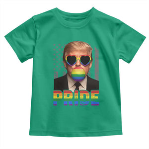 Funny LGBTQ Trump Pride Month Toddler T Shirt American Flag TS11 Irish Green Print Your Wear