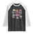Funny La Mejor Mama Raglan Shirt Spanish Latina Mother's Day TS11 Black White Print Your Wear