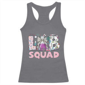 Funny Lab Squad Chemistry Laboratory Week Racerback Tank Top TS11 Charcoal Print Your Wear