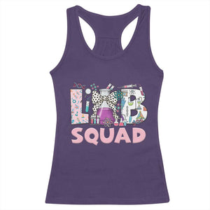 Funny Lab Squad Chemistry Laboratory Week Racerback Tank Top TS11 Purple Print Your Wear