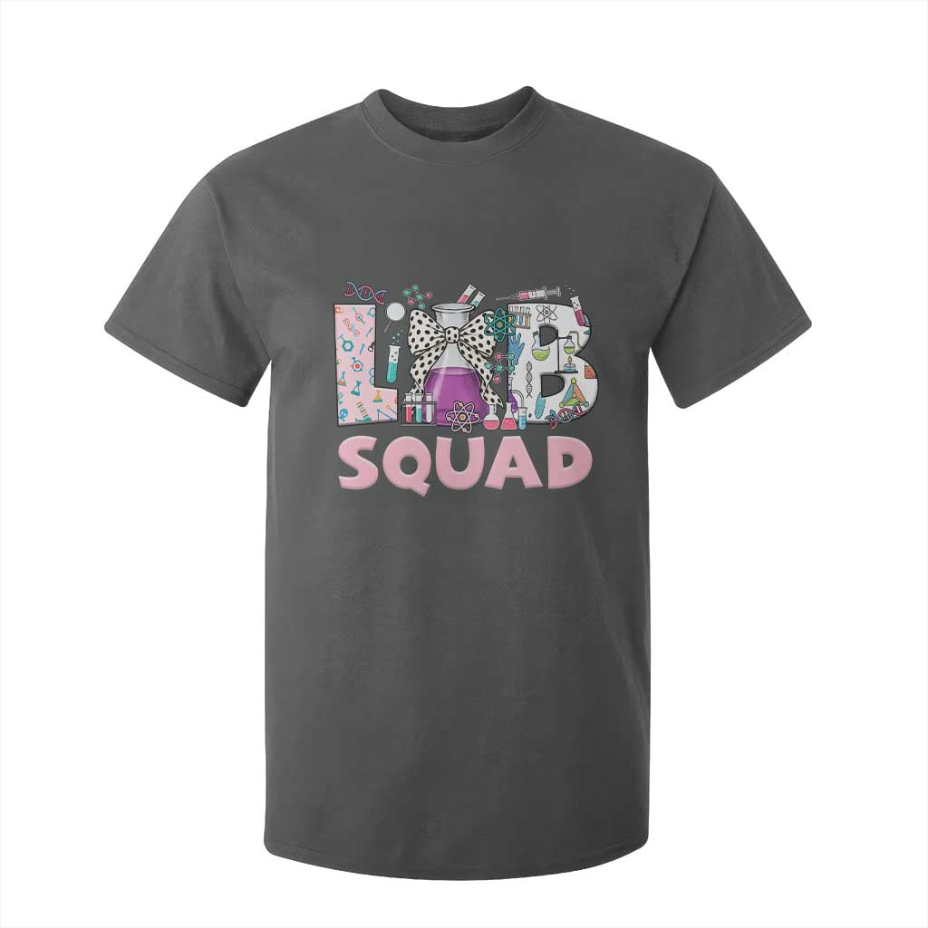Funny Lab Squad Chemistry Laboratory Week T Shirt For Kid TS11 Dark Heather Print Your Wear