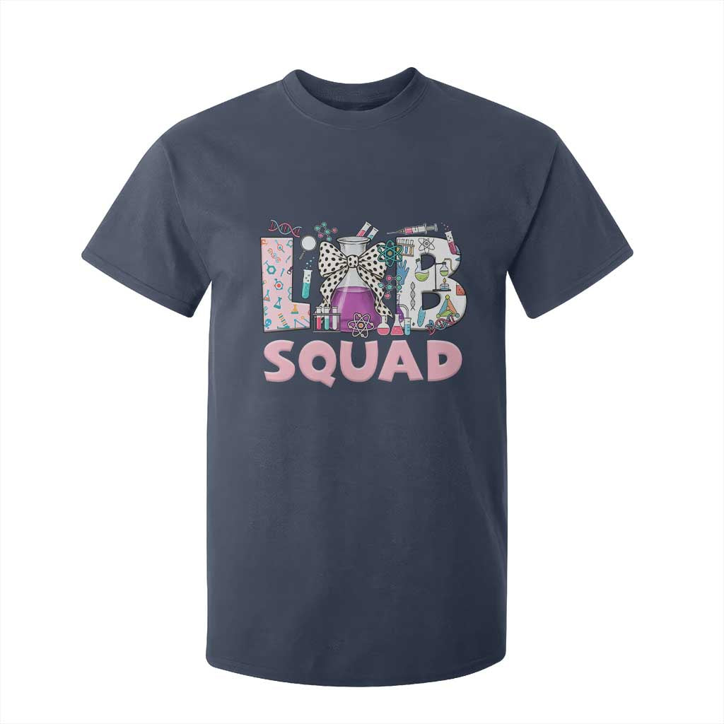 Funny Lab Squad Chemistry Laboratory Week T Shirt For Kid TS11 Navy Print Your Wear