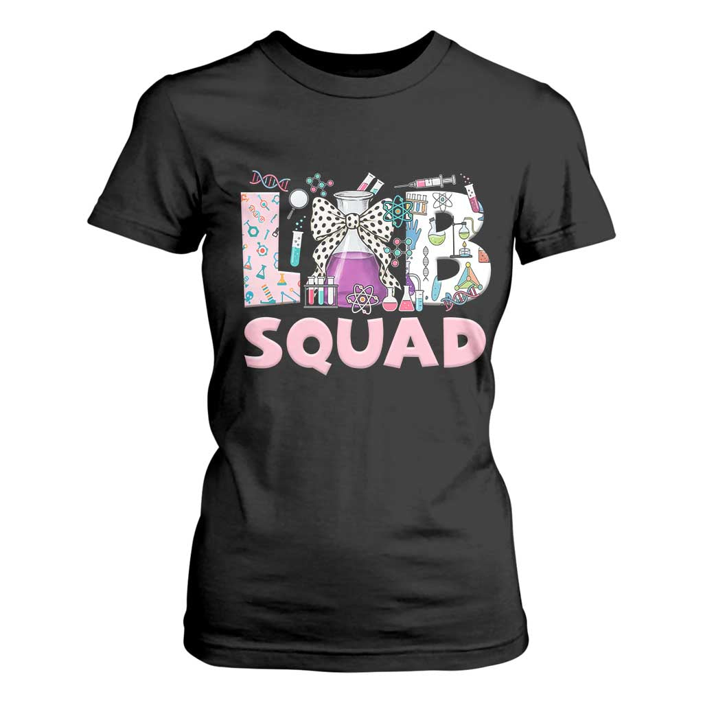 Funny Lab Squad Chemistry Laboratory Week T Shirt For Women TS11 Black Print Your Wear