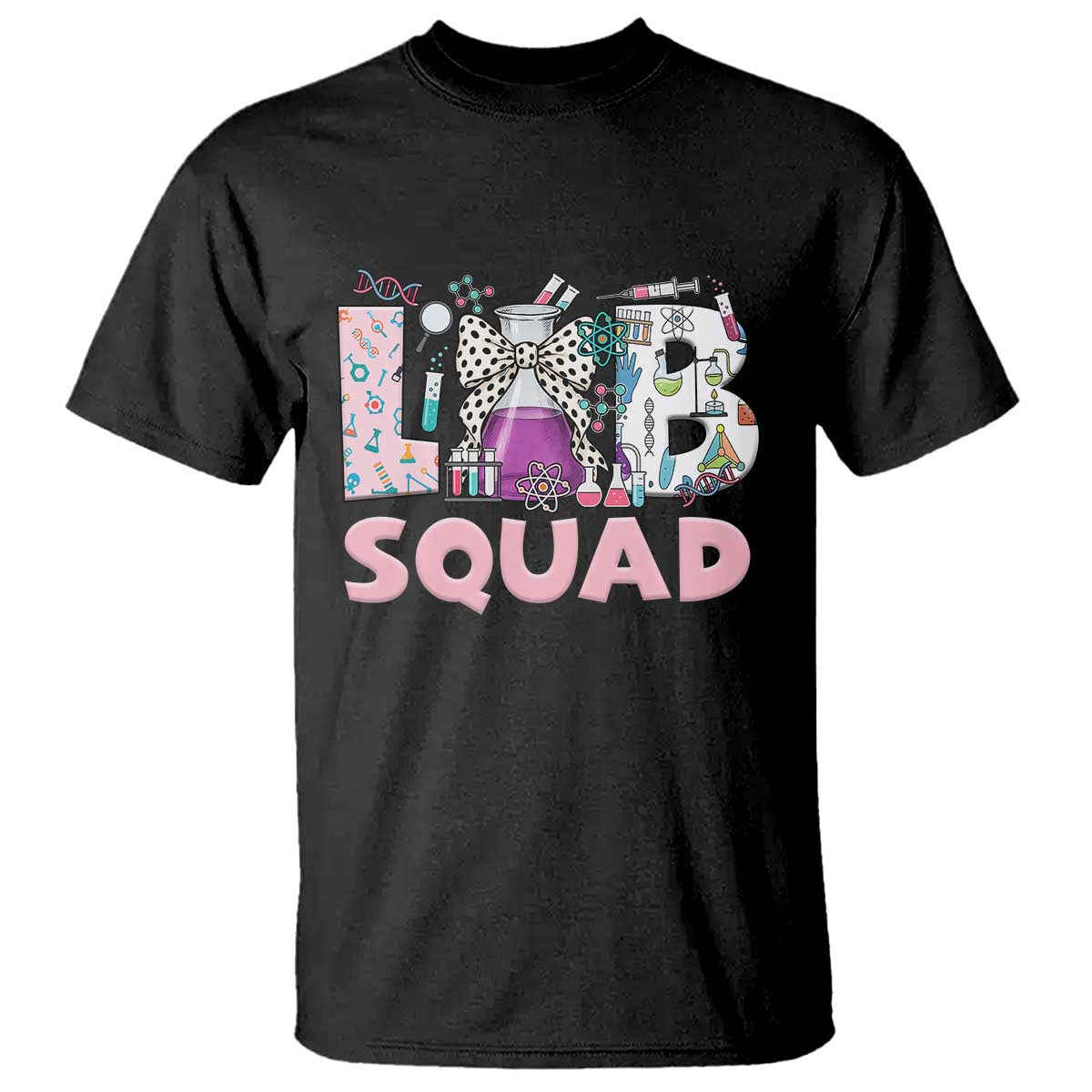 Funny Lab Squad Chemistry Laboratory Week T Shirt TS11 Black Print Your Wear