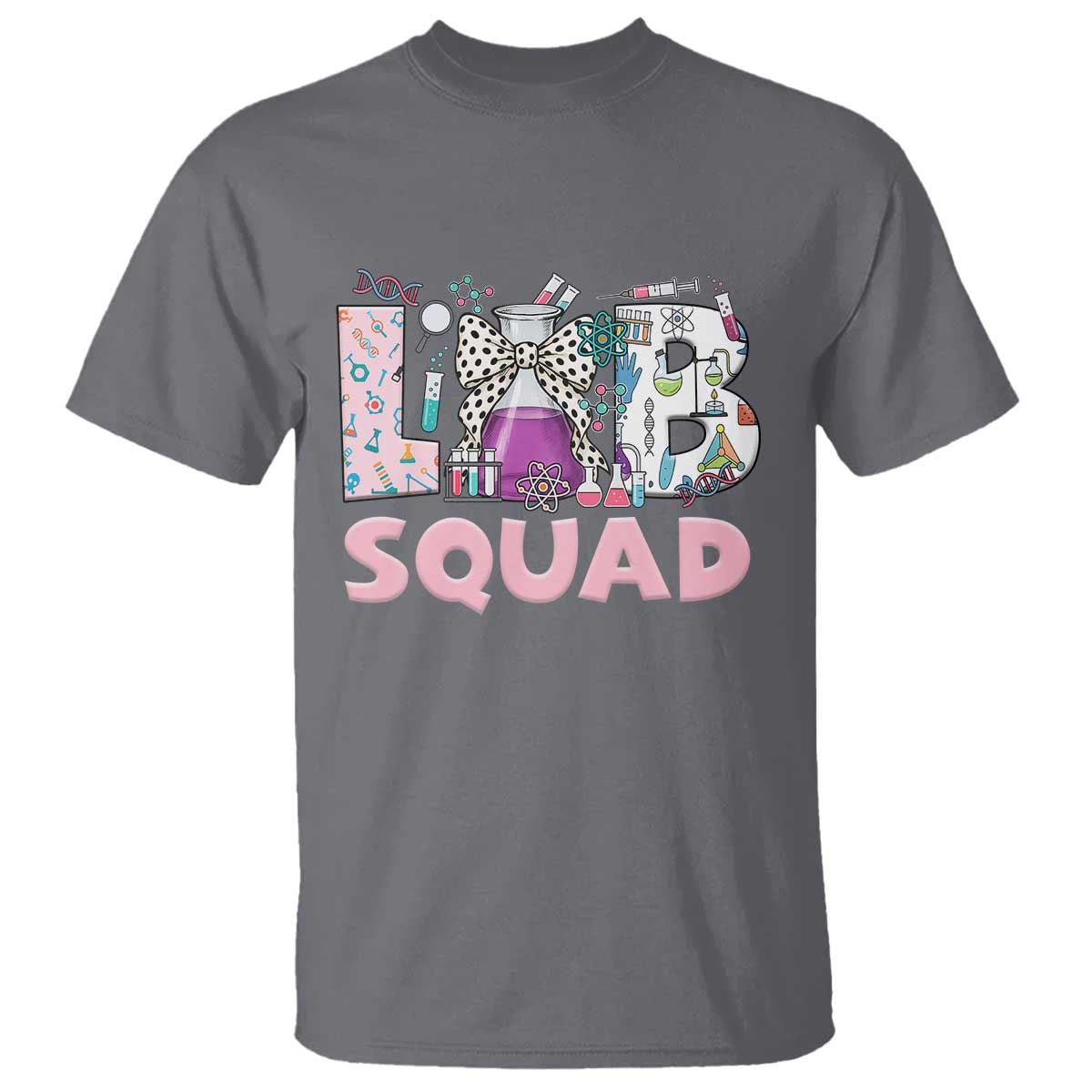 Funny Lab Squad Chemistry Laboratory Week T Shirt TS11 Charcoal Print Your Wear