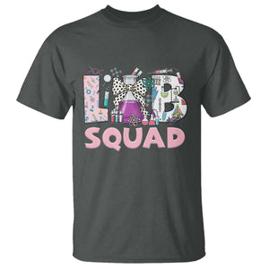 Funny Lab Squad Chemistry Laboratory Week T Shirt TS11 Dark Heather Print Your Wear