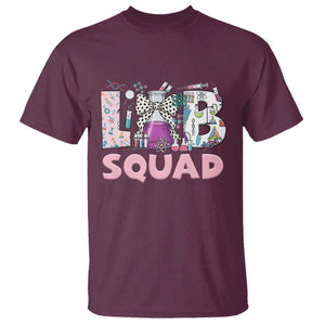 Funny Lab Squad Chemistry Laboratory Week T Shirt TS11 Maroon Print Your Wear