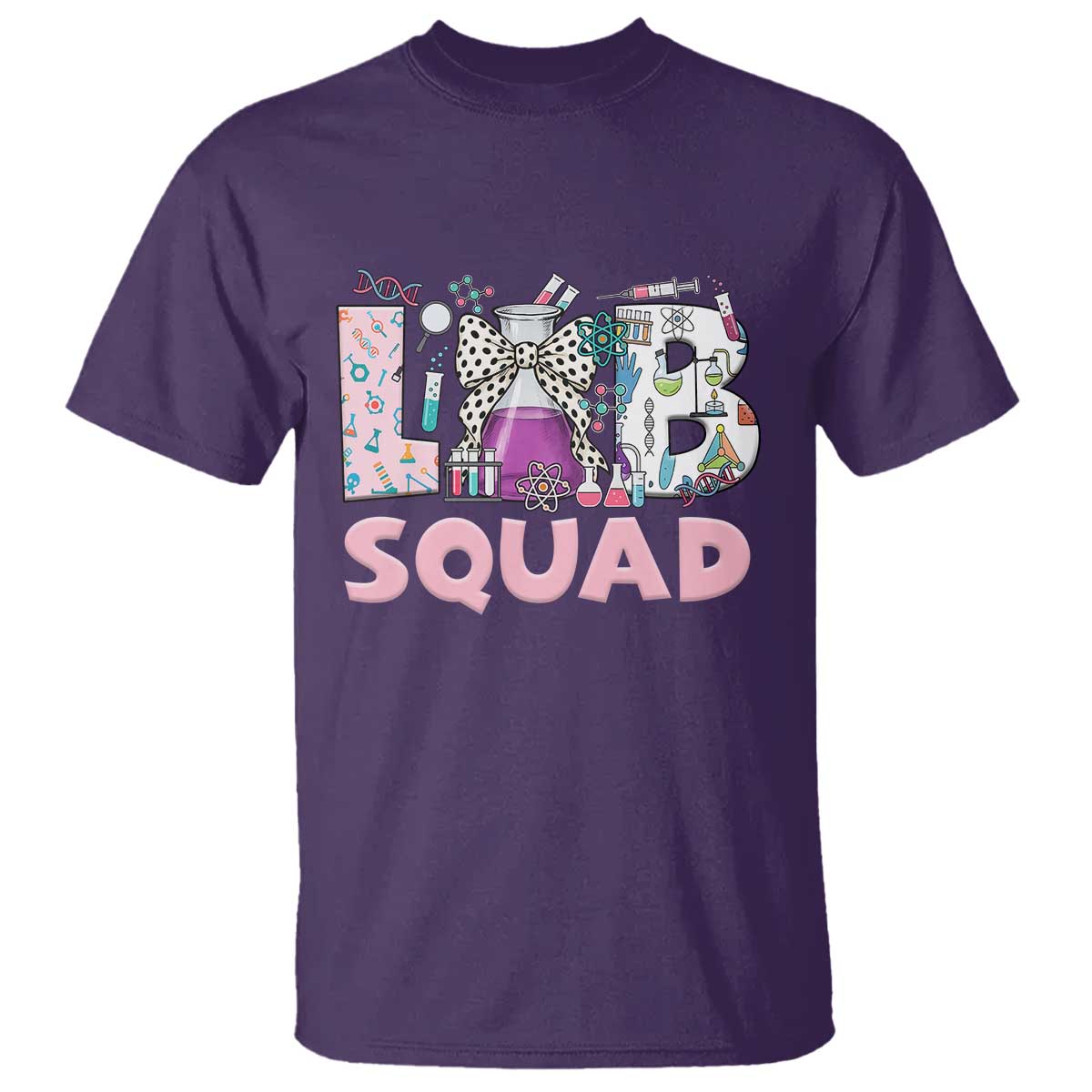 Funny Lab Squad Chemistry Laboratory Week T Shirt TS11 Purple Print Your Wear