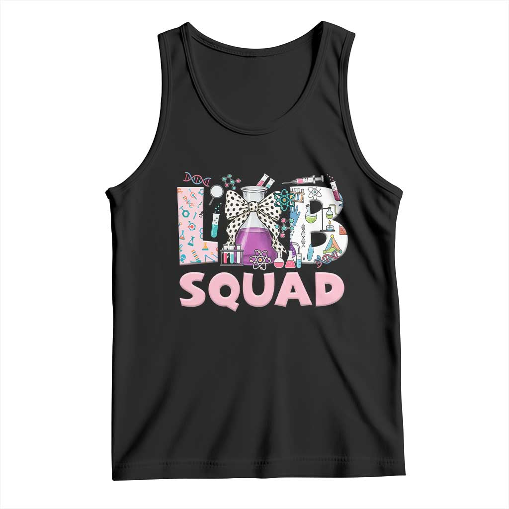 Funny Lab Squad Chemistry Laboratory Week Tank Top TS11 Black Print Your Wear