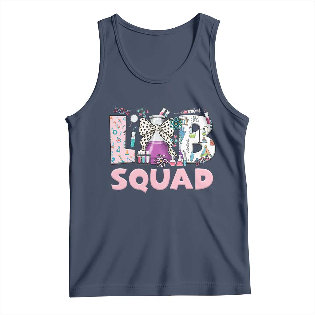 Funny Lab Squad Chemistry Laboratory Week Tank Top TS11 Navy Print Your Wear
