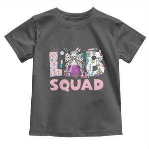Funny Lab Squad Chemistry Laboratory Week Toddler T Shirt TS11 Dark Heather Print Your Wear