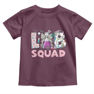 Funny Lab Squad Chemistry Laboratory Week Toddler T Shirt TS11 Maroon Print Your Wear