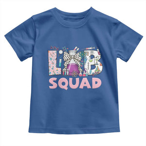 Funny Lab Squad Chemistry Laboratory Week Toddler T Shirt TS11 Royal Blue Print Your Wear