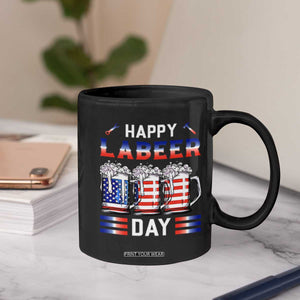 Funny Labor Day Drinking Coffee Mug Labeer Day American Flag Beer Mug TS11 Print Your Wear