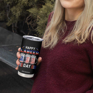 Funny Labor Day Drinking Tumbler Cup Labeer Day American Flag Beer Mug TS11 Print Your Wear