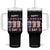 Funny Labor Day Drinking Tumbler With Handle Labeer Day American Flag Beer Mug TS11 One Size: 40 oz Black Print Your Wear