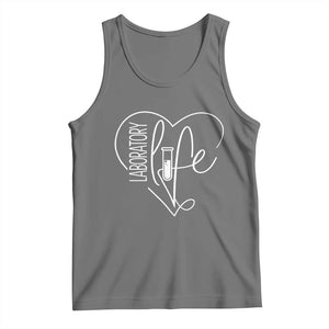Funny Laboratory Life Lab Chemistry Scientist Tank Top TS11 Black Heather Print Your Wear