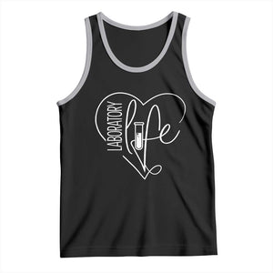 Funny Laboratory Life Lab Chemistry Scientist Tank Top TS11 Black Athletic Heather Print Your Wear