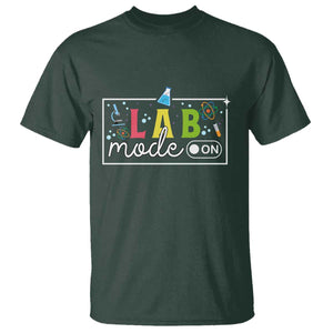 Funny Laboratory Scientist T Shirt Lab Mode On Chemistry Medical TS11 Dark Forest Green Print Your Wear