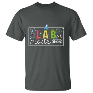 Funny Laboratory Scientist T Shirt Lab Mode On Chemistry Medical TS11 Dark Heather Print Your Wear