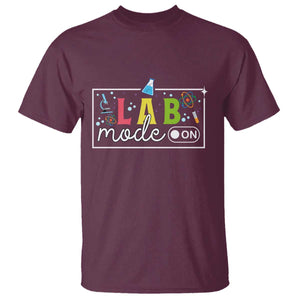 Funny Laboratory Scientist T Shirt Lab Mode On Chemistry Medical TS11 Maroon Print Your Wear