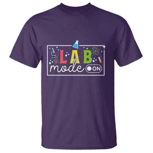 Funny Laboratory Scientist T Shirt Lab Mode On Chemistry Medical TS11 Purple Print Your Wear