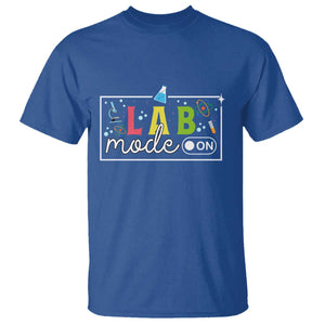 Funny Laboratory Scientist T Shirt Lab Mode On Chemistry Medical TS11 Royal Blue Print Your Wear