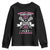 Funny Lacrosse Girl Youth Sweatshirt Sweat Dries Blood Clots Bruises Fade Away Suck It Up Buttercup TS11 Black Print Your Wear