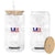 Funny Lacrosse Glass Can American Flag Relax Bro Lax Lover Joke TS10 Black Print Your Wear