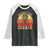 Funny Lacrosse Lax Goalie Goalkeeper Raglan Shirt Respect The Crease TS11 Black White Print Your Wear