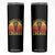 Funny Lacrosse Lax Goalie Goalkeeper Skinny Tumbler Respect The Crease TS11 Black Print Your Wear