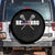 Funny Lacrosse Spare Tire Cover American Flag Relax Bro Lax Lover Joke TS10 No hole Black Print Your Wear