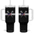 Funny Lacrosse Tumbler With Handle American Flag Relax Bro Lax Lover Joke TS10 One Size: 40 oz Black Print Your Wear