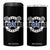 Funny Lax Lover Relax Bro 4 in 1 Can Cooler Tumbler Lacrosse Joke TS11 One Size: 16 oz Black Print Your Wear