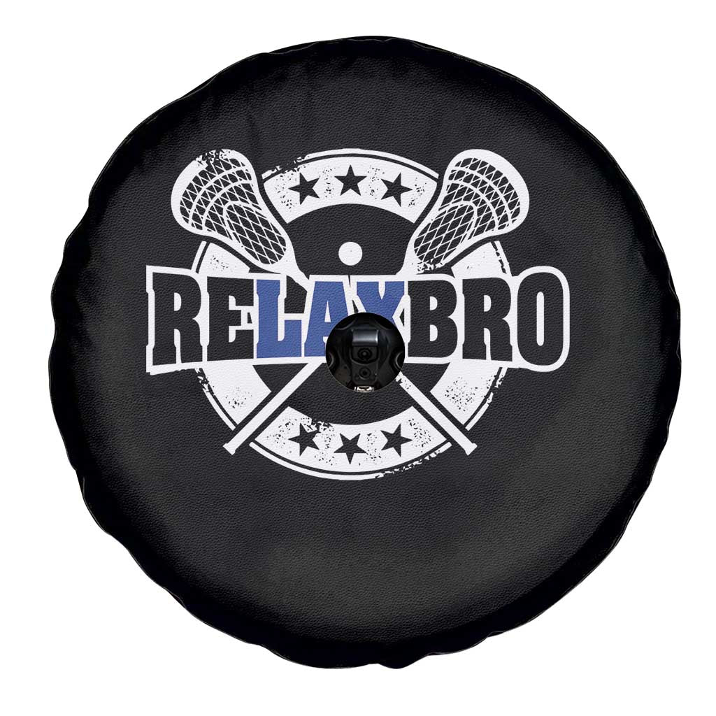 Funny Lax Lover Relax Bro Spare Tire Cover Lacrosse Joke TS11 Print Your Wear