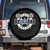 Funny Lax Lover Relax Bro Spare Tire Cover Lacrosse Joke TS11 No hole Black Print Your Wear
