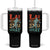 Funny Lax Score Smile Repeat Tumbler With Handle Lax Lacrosse Lover TS11 One Size: 40 oz Black Print Your Wear