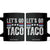 Funny Let's Go Taco Always Chickens Out Coffee Mug Vintage Star Stripes TS11 Black Print Your Wear