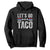 Funny Let's Go Taco Always Chickens Out Hoodie Vintage Star Stripes TS11 Black Print Your Wear