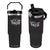 Funny Let's Go Taco Flip Straw Tumbler Vintage Star Stripes TS11 One Size: 30 oz Black Print Your Wear
